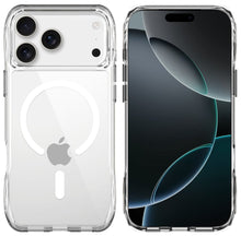 Заредете изображение във визуализатора на галерията – ROAR case SLIM DEFENDER compatible with MagSafe for IPHONE 17 Pro Max transparent
