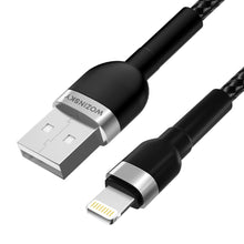 Заредете изображение във визуализатора на галерията – Wozinsky WNBAL2 USB-A / Lightning 2.4A cable 2 m - black
