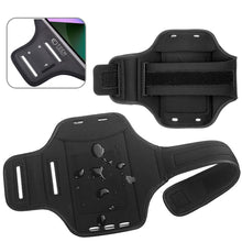 Заредете изображение във визуализатора на галерията – Armband Tech-Protect M2 sports universal for smartphones up to 6.8" with pockets - black
