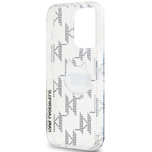 Заредете изображение във визуализатора на галерията – Karl Lagerfeld IML Choupette Head &amp; Monogram case for iPhone 15 Pro Max - transparent
