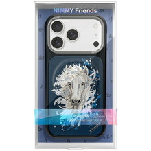 Заредете изображение във визуализатора на галерията – NIMMY case HORSE compatible with MagSafe for IPHONE 18 Pro/17 Pro navy blue
