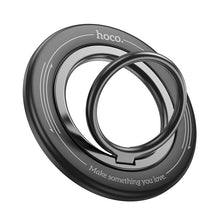 Заредете изображение във визуализатора на галерията – HOCO magnetic mobile phone ring holder GH3 black
