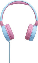Заредете изображение във визуализатора на галерията – Wired headset JBL JR310 blue pink
