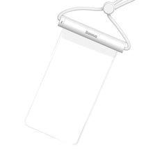 Заредете изображение във визуализатора на галерията – Baseus AquaGlide BS-PC030 case waterproof IPX8 with cylindrical clasp - white
