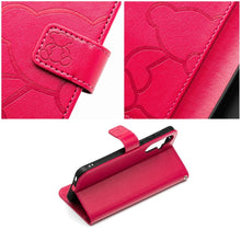 Заредете изображение във визуализатора на галерията – MEZZO Book case for SAMSUNG A37 5G teddy bear magenta

