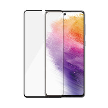 Заредете изображение във визуализатора на галерията – PanzerGlass E2E Regular tempered glass for Samsung Galaxy A73 - with black frame

