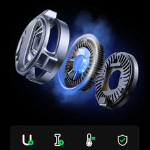 Заредете изображение във визуализатора на галерията – Ugreen CD380 magnetic holder with inductive charger for Tesla car - gray
