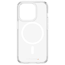 Заредете изображение във визуализатора на галерията – PanzerGlass HardCase with MagSafe with D3O and Military Grade Certified for iPhone 15 Pro - Transparent
