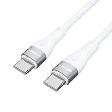 Заредете изображение във визуализатора на галерията – Wozinsky WSTCC2 USB-C / USB-C PD 65W cable 2 m - white
