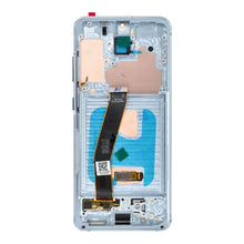 Заредете изображение във визуализатора на галерията – LCD Display for SAMSUNG S20 4G Blue SOFT OLED with frame
