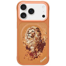 Заредете изображение във визуализатора на галерията – NIMMY case LION compatible with MagSafe for IPHONE 18 Pro Max/17 Pro Max orange
