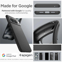 Заредете изображение във визуализатора на галерията – Spigen Liquid Air case for Google Pixel 8 Pro - matte black
