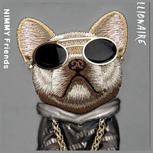 Заредете изображение във визуализатора на галерията – NIMMY case GLASSES COOL DOG for IPHONE 16 Pro Max gray
