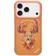 Заредете изображение във визуализатора на галерията – NIMMY case DEER compatible with MagSafe for IPHONE 18 Pro/17 Pro orange
