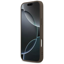 Заредете изображение във визуализатора на галерията – GUESS case for IPHONE 17 Pro Max GUHCP17XG4GFBR (PU 4G Classic) brown
