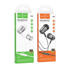 Заредете изображение във визуализатора на галерията – HOCO wire earphones Jack 3,5 mm with microphone M108 metal gray
