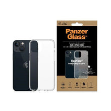 Заредете изображение във визуализатора на галерията – PanzerGlass ClearCase antibacterial case with Military Grade certificate for iPhone 13 mini - transparent
