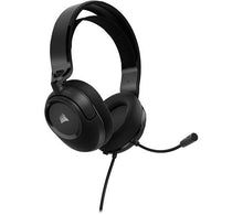 Заредете изображение във визуализатора на галерията – Wired headphones Jack 3,5 mm with microphone Corsair HS35 V2 Carbon black
