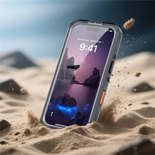 Заредете изображение във визуализатора на галерията – Waterproof case SHELLBOX DOT compatible with MagSafe for IPHONE 17 black
