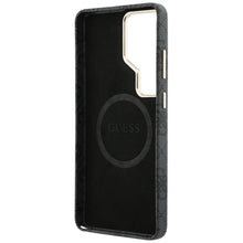 Заредете изображение във визуализатора на галерията – GUESS case for SAMSUNG S26 Ultra GUHMS26L5P4FWMSK (4G Script MagSafe) black
