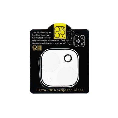 5D Full Glue Camera Tempered Glass - for iPhone 17 Pro Max Transparent