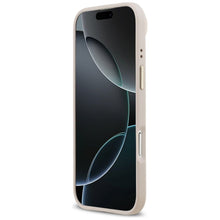 Заредете изображение във визуализатора на галерията – GUESS case for IPHONE 17 Air compatible with MagSafe GUHMP17MPGCRMDEP (PU W/ Grained Strass Logo) pink
