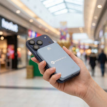 Заредете изображение във визуализатора на галерията – Powerbank compatible with MagSafe Forcell F-Energy SuperSlim F10K8 QC4.0 PD3.0 15W 10000 mAh blue
