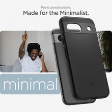 Заредете изображение във визуализатора на галерията – Spigen Thin Fit case for Google Pixel 8A - matte black
