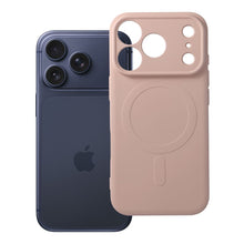 Заредете изображение във визуализатора на галерията – Case for iPhone 18 Pro / 17 Pro Silicone Mag Cover compatible with MagSafe (camera protection) pink
