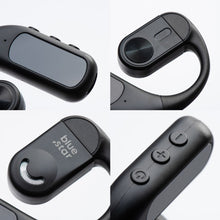 Заредете изображение във визуализатора на галерията – Wireless mono headset Blue Star Hook black
