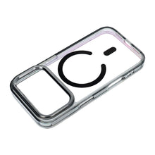 Заредете изображение във визуализатора на галерията – Case for iPhone 18 Pro Max / 17 Pro Max Frame Clear Hybrid Mag Cover compatible with MagSafe black
