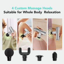 Заредете изображение във визуализатора на галерията – SKG F3 Lite massage gun for the whole body - silver
