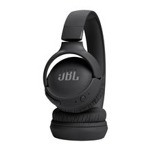 Заредете изображение във визуализатора на галерията – JBL Tune 520BT wireless on-ear Bluetooth 5.3 headphones - black
