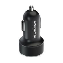 Заредете изображение във визуализатора на галерията – Wozinsky WDCCAC USB-C USB-A 36W car charger - black
