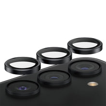 Заредете изображение във визуализатора на галерията – PanzerGlass Hoops Camera Protection for Samsung Galaxy S24 / S23 / S23+ - with black frame
