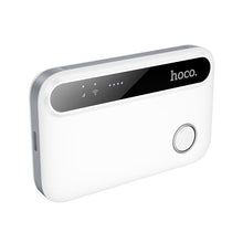 Заредете изображение във визуализатора на галерията – Portable wireless router Hoco WiFi HI41 white
