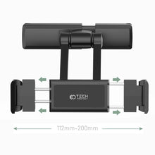 Заредете изображение във визуализатора на галерията – Tech-Protect V2 car holder for telescopic headrest for phone / tablet - black
