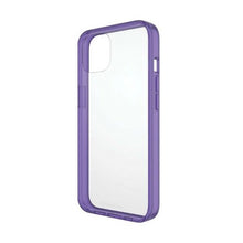 Заредете изображение във визуализатора на галерията – PanzerGlass ClearCase antibacterial case with Military Grade certificate for iPhone 13 / 14 / 15 - transparent purple
