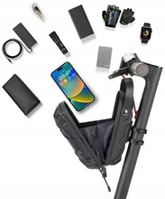 Заредете изображение във визуализатора на галерията – WILDMAN traveling bag for scooter waterproof 2L GD9X black
