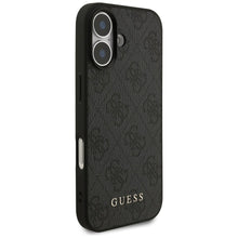Заредете изображение във визуализатора на галерията – GUESS case for IPHONE 17 GUHCP17SG4GFGR (PU 4G Classic) black
