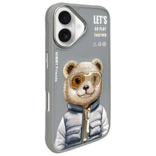 Заредете изображение във визуализатора на галерията – NIMMY case COOL&amp;CUTE 2.0 Bear for IPHONE 16 gray
