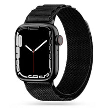 Заредете изображение във визуализатора на галерията – Tech-Protect Nylon Pro Strap for Apple Watch 4 / 5 / 6 / 7 / 8 / 9 / SE / Ultra 1 / 2 (42/44/45/49 mm) - Black
