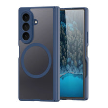 Заредете изображение във визуализатора на галерията – DUX DUCIS case EXPN compatible with MagSafe for SAMSUNG Z Fold 8 Ultra blue
