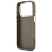 Заредете изображение във визуализатора на галерията – GUESS case for IPHONE 17 Pro compatible with MagSafe GUHCP17LPG4SMCEW (Grained PU W/ Big 4G Classic Logo) brown
