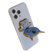 Заредете изображение във визуализатора на галерията – Phone stand DOLL - stick-on - blue
