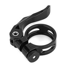 Заредете изображение във визуализатора на галерията – Rockbros 41210092001 bicycle seat clamp with quick release - black
