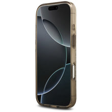 Заредете изображение във визуализатора на галерията – GUESS case for IPHONE 17 Pro Max compatible with MagSafe GUHMP17XHFWBDCEW (IML Flower &amp; Tonal Circle) brown
