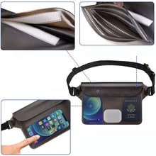 Заредете изображение във визуализатора на галерията – Tech-Protect Waterproof Pouch waterproof hip bag IPX8 - gray
