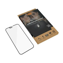 Заредете изображение във визуализатора на галерията – PanzerGlass E2E Microfracture Antibacterial Glass with Swarovsky Crystal Camera Cover for iPhone 13/13 Pro - With Black Frame
