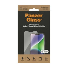 Заредете изображение във визуализатора на галерията – PanzerGlass Classic Fit antibacterial glass for iPhone 14 Plus / 13 Pro Max
